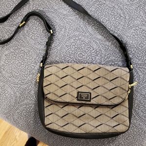 Fossil Diamond Jacquard Preston Crossbody